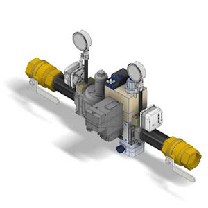 ECS Gas Train Illustration